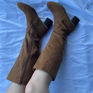 Faux Suede 9.5 Boots